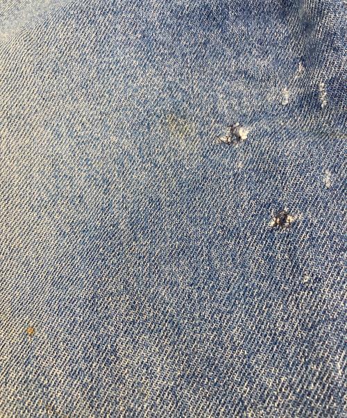 ARMANI JEANS（アルマーニジーンズ）ARMANI JEANS (アルマーニジーンズ) SIMIINTデニムパンツ ブルー サイズ:不明の古着・服飾アイテム