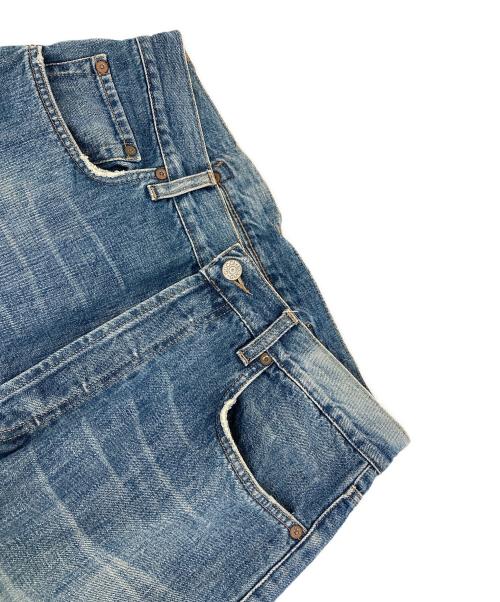 GUCCI（グッチ）GUCCI (グッチ) シンチバッグデニムパンツ ブルー サイズ:不明の古着・服飾アイテム
