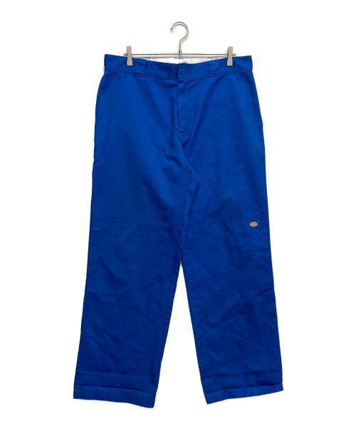 Dickies（ディッキーズ）Dickies (ディッキーズ) ダブルニーパンツ ブルー サイズ:36の古着・服飾アイテム