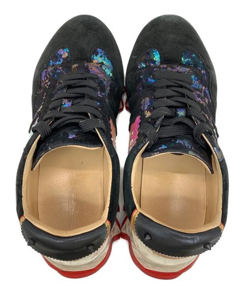 Christian Louboutin（クリスチャン・ルブタン）Christian Louboutin (クリスチャン・ルブタン) ルビシャーク ローカットスニーカー ブラック サイズ:39の古着・服飾アイテム