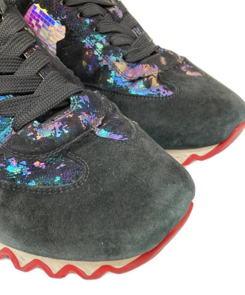 Christian Louboutin（クリスチャン・ルブタン）Christian Louboutin (クリスチャン・ルブタン) ルビシャーク ローカットスニーカー ブラック サイズ:39の古着・服飾アイテム