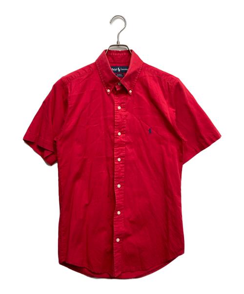 POLO RALPH LAUREN（ポロ・ラルフローレン）POLO RALPH LAUREN (ポロ・ラルフローレン) BLAIRE S/Sシャツ レッド サイズ:Mの古着・服飾アイテム