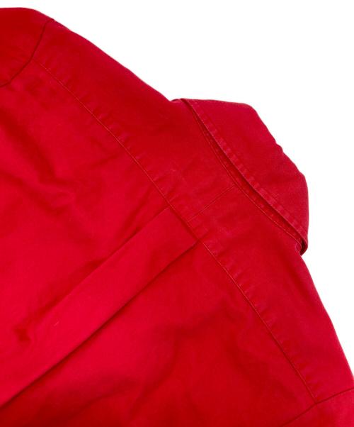 POLO RALPH LAUREN（ポロ・ラルフローレン）POLO RALPH LAUREN (ポロ・ラルフローレン) BLAIRE S/Sシャツ レッド サイズ:Mの古着・服飾アイテム