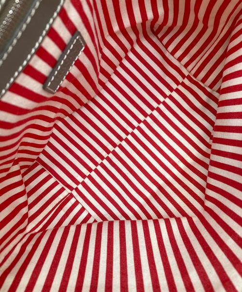 HIROFU（ヒロフ）HIROFU (ヒロフ) レザートートバッグ ブラウンの古着・服飾アイテム