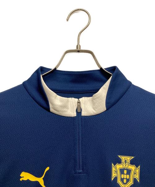 PUMA（プーマ）PUMA (プーマ) ゲームシャツ ネイビー サイズ:Lの古着・服飾アイテム