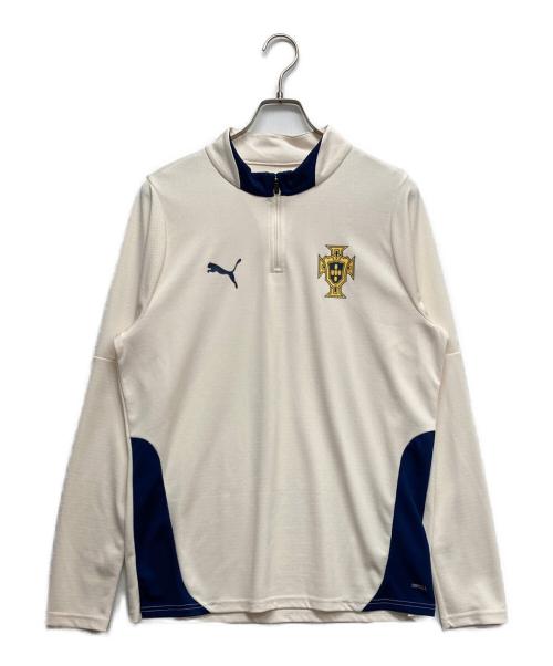 PUMA（プーマ）PUMA (プーマ) ゲームシャツ ホワイト サイズ:Lの古着・服飾アイテム