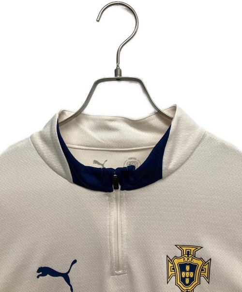 PUMA（プーマ）PUMA (プーマ) ゲームシャツ ホワイト サイズ:Lの古着・服飾アイテム