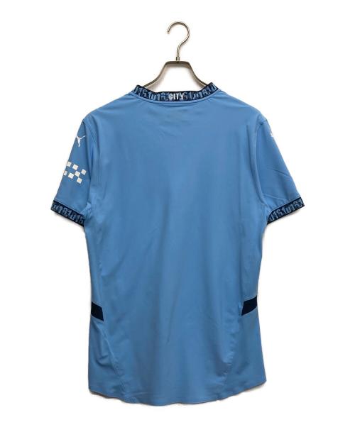 PUMA（プーマ）PUMA (プーマ) ゲームシャツ スカイブルー サイズ:Lの古着・服飾アイテム