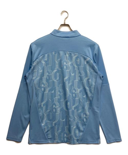 PUMA（プーマ）PUMA (プーマ) マンチェスターシティ 24/25 プレマッチ 1/4 ジップトップ スカイブルー サイズ:Lの古着・服飾アイテム