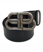 BALENCIAGAバレンシアガ）の古着「BB LARGE BELT」｜ブラック