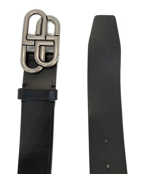 BALENCIAGA（バレンシアガ）BALENCIAGA (バレンシアガ) BB LARGE BELT ブラックの古着・服飾アイテム