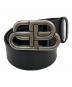BALENCIAGA（バレンシアガ）の古着「BB LARGE BELT」｜ブラック