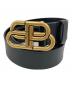 BALENCIAGA（バレンシアガ）の古着「BB LARGE BELT」｜ブラック