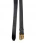 中古・古着 BALENCIAGA (バレンシアガ) BB LARGE BELT ブラック：30000円