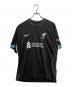 NIKE（ナイキ）の古着「リバプール 24-25 アウェイ 半袖レプリカユニフォーム」｜ブラック
