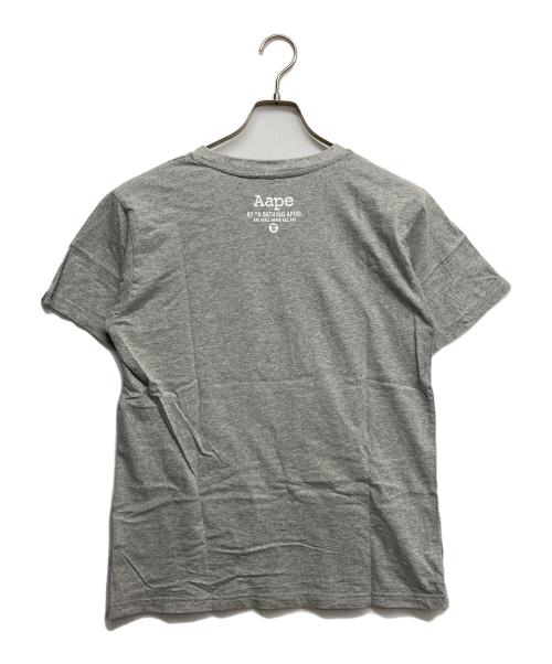 Aape BY A BATHING APE（エーエイプ バイ アベイシングエイプ）AAPE BY A BATHING APE (エーエイプ バイ アベイシングエイプ) プリントTシャツ グレー サイズ:Mの古着・服飾アイテム