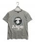AAPE BY A BATHING APE（エーエイプ バイ アベイシングエイプ）の古着「プリントTシャツ」｜グレー