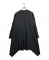 GROUND Y (グラウンドワイ) T/W GABARDINE LONG DRAPE JACKET ブラック サイズ:1：25000円