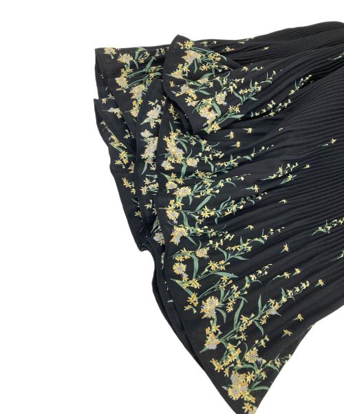 ted baker（テッドベーカー）TED BAKER (テッドベーカー) ティアードスカート ブラック サイズ:1の古着・服飾アイテム