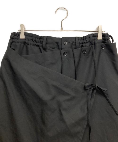 GROUND Y（グラウンドワイ）GROUND Y (グラウンドワイ) デタッチャブルスカートパンツ ブラック サイズ:3の古着・服飾アイテム