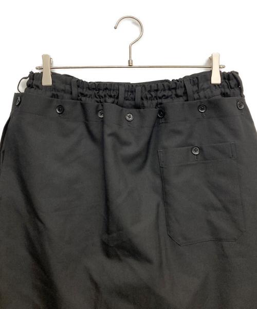 GROUND Y（グラウンドワイ）GROUND Y (グラウンドワイ) デタッチャブルスカートパンツ ブラック サイズ:3の古着・服飾アイテム