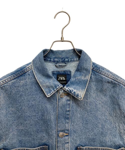 ZARA（ザラ）ZARA (ザラ) デニムジャケット インディゴ サイズ:Lの古着・服飾アイテム