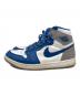 NIKE (ナイキ) AIR JORDAN 1 RETRO HIGH OG ブルー×グレー サイズ:27.5：8000円