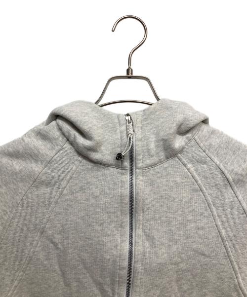LULULEMON（ルルレモン）LULULEMON (ルルレモン) ジップパーカー ライトグレー サイズ:Lの古着・服飾アイテム