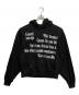 antimid（アンチミッド）の古着「BIG LOGO HOODIE」｜ブラック