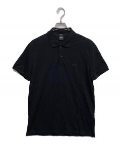 中古・古着通販】A.P.C. (アーペーセー) ニットポロシャツ ネイビー