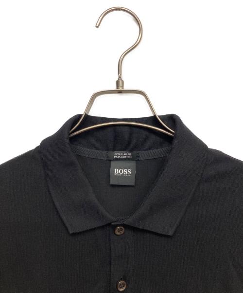 BOSS（ボス）BOSS (ボス) 半袖ポロシャツ ブラック サイズ:Mの古着・服飾アイテム