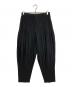 HOMME PLISSE ISSEY MIYAKE（オム プリッセ イッセイ ミヤケ）の古着「BASICS プリーツパンツ」｜ブラック