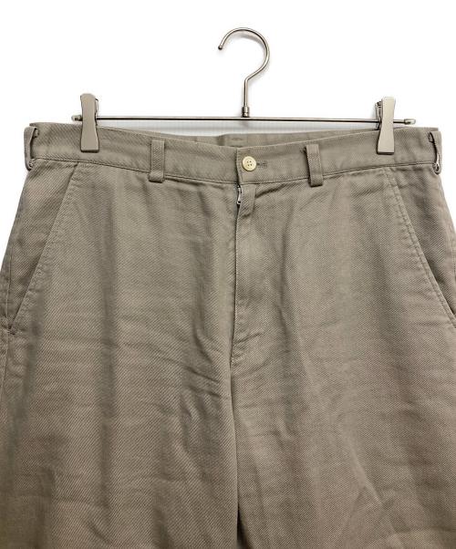 COMME des GARCONS HOMME（コムデギャルソン オム）COMME des GARCONS HOMME (コムデギャルソン オム) 田中オムコットンパンツ ベージュ サイズ:Mの古着・服飾アイテム