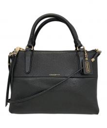 COACH（コーチ）の古着「2WAYショルダーバッグ」｜ブラック