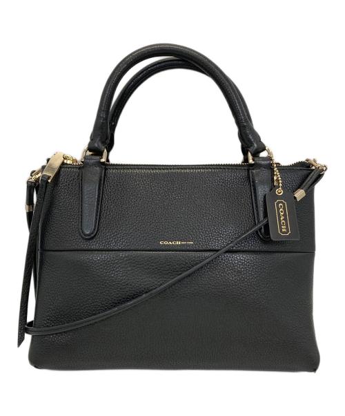 COACH（コーチ）COACH (コーチ) 2WAYショルダーバッグ ブラックの古着・服飾アイテム