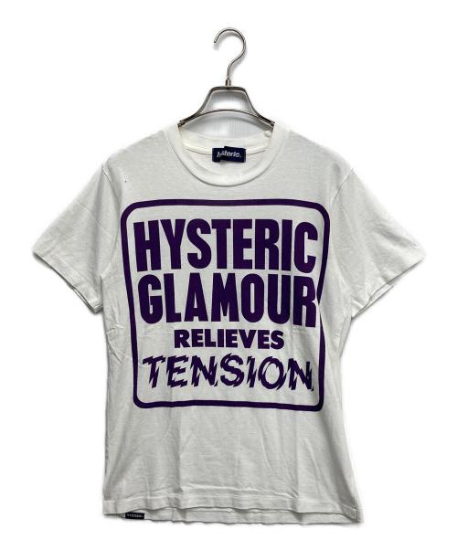 hysteric（ヒステリック）hysteric (ヒステリック) プリントTシャツ ホワイト サイズ:FREEの古着・服飾アイテム