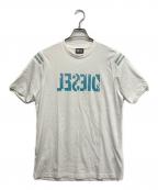 DIESELディーゼル）の古着「ロゴプリントTシャツ」｜ホワイト