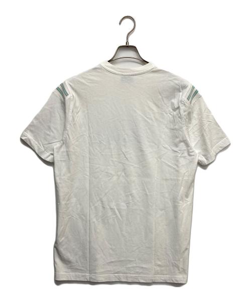 DIESEL（ディーゼル）DIESEL (ディーゼル) ロゴプリントTシャツ ホワイト サイズ:Mの古着・服飾アイテム