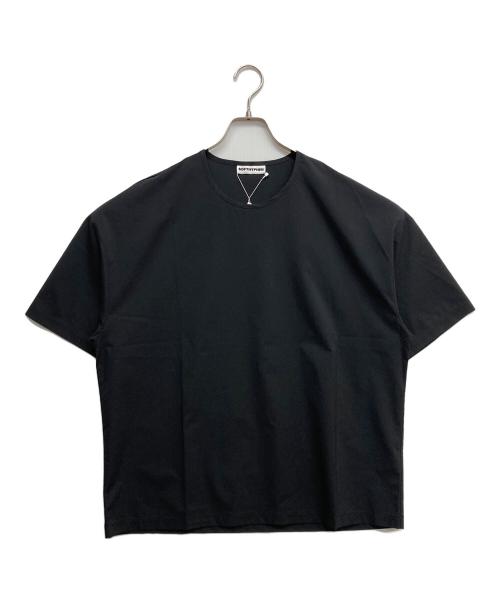 SOFTHYPHEN（ソフトハイフン）SOFTHYPHEN (ソフトハイフン) city smiw big tee ブラック サイズ:01 未使用品の古着・服飾アイテム