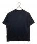 JOHN SMEDLEY (ジョンスメドレー) ボーダー クルーネック ニットtシャツ ネイビー サイズ:L 未使用品：10000円