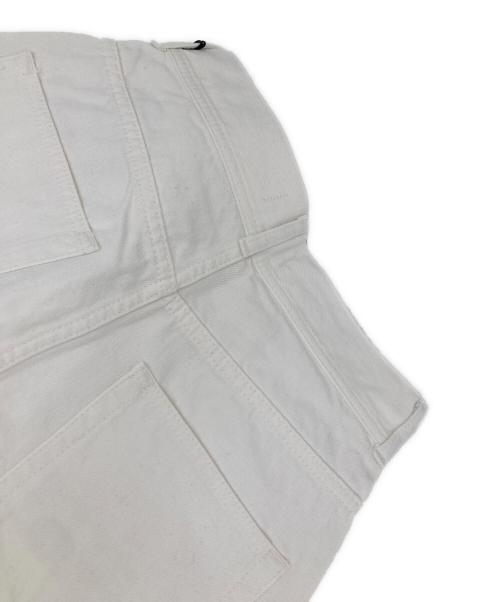 MIESROHE（ミースロエ）MIESROHE (ミースロエ) organiccottonコクーンデニムパンツ ホワイト サイズ:Mの古着・服飾アイテム