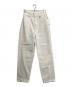 MIESROHE (ミースロエ) organiccottonコクーンデニムパンツ ホワイト サイズ:M：5000円