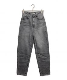 MIESROHE（ミースロエ）の古着「organiccottonコクーンデニムパンツ」｜ブラック