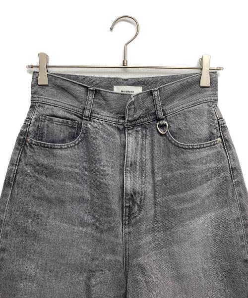 MIESROHE（ミースロエ）MIESROHE (ミースロエ) organiccottonコクーンデニムパンツ ブラック 未使用品の古着・服飾アイテム