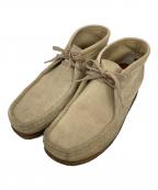 CLARKSクラークス）の古着「ORIGINALS WALLABEE BOOT」｜ベージュ