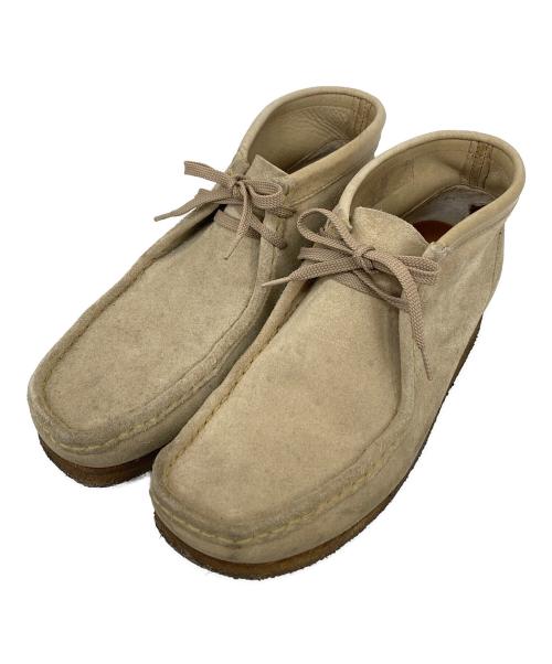 CLARKS（クラークス）CLARKS (クラークス) ORIGINALS WALLABEE BOOT ベージュ サイズ:8 1/2 Mの古着・服飾アイテム