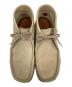 中古・古着 CLARKS (クラークス) ORIGINALS WALLABEE BOOT ベージュ サイズ:8 1/2 M：5000円