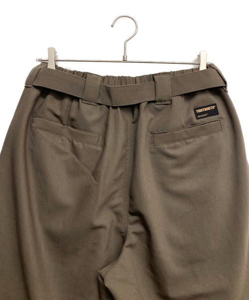TIGHTBOOTH PRODUCTION（タイトブースプロダクション）TIGHTBOOTH PRODUCTION (タイトブースプロダクション) TRO BAGGY SLACKS ブラウン サイズ:Lの古着・服飾アイテム