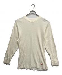 SUPREME×Hanes（シュプリーム×ヘインズ）の古着「サーマルカットソー」｜ホワイト