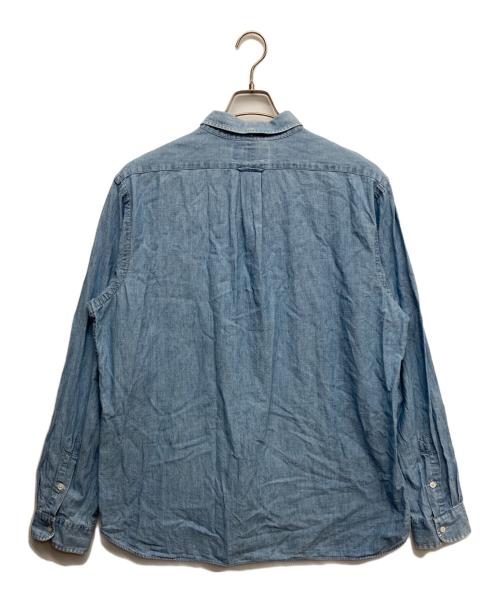 RALPH LAUREN（ラルフローレン）RALPH LAUREN (ラルフローレン) シャンブレーシャツ ブルー サイズ:XLの古着・服飾アイテム